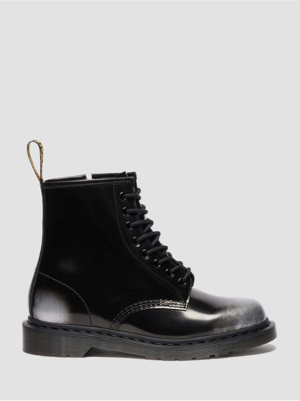 Dr. Martens 1460 ZIP ARCADIA RUB OFF LEATHER BOOTS - Picture 6 of 9